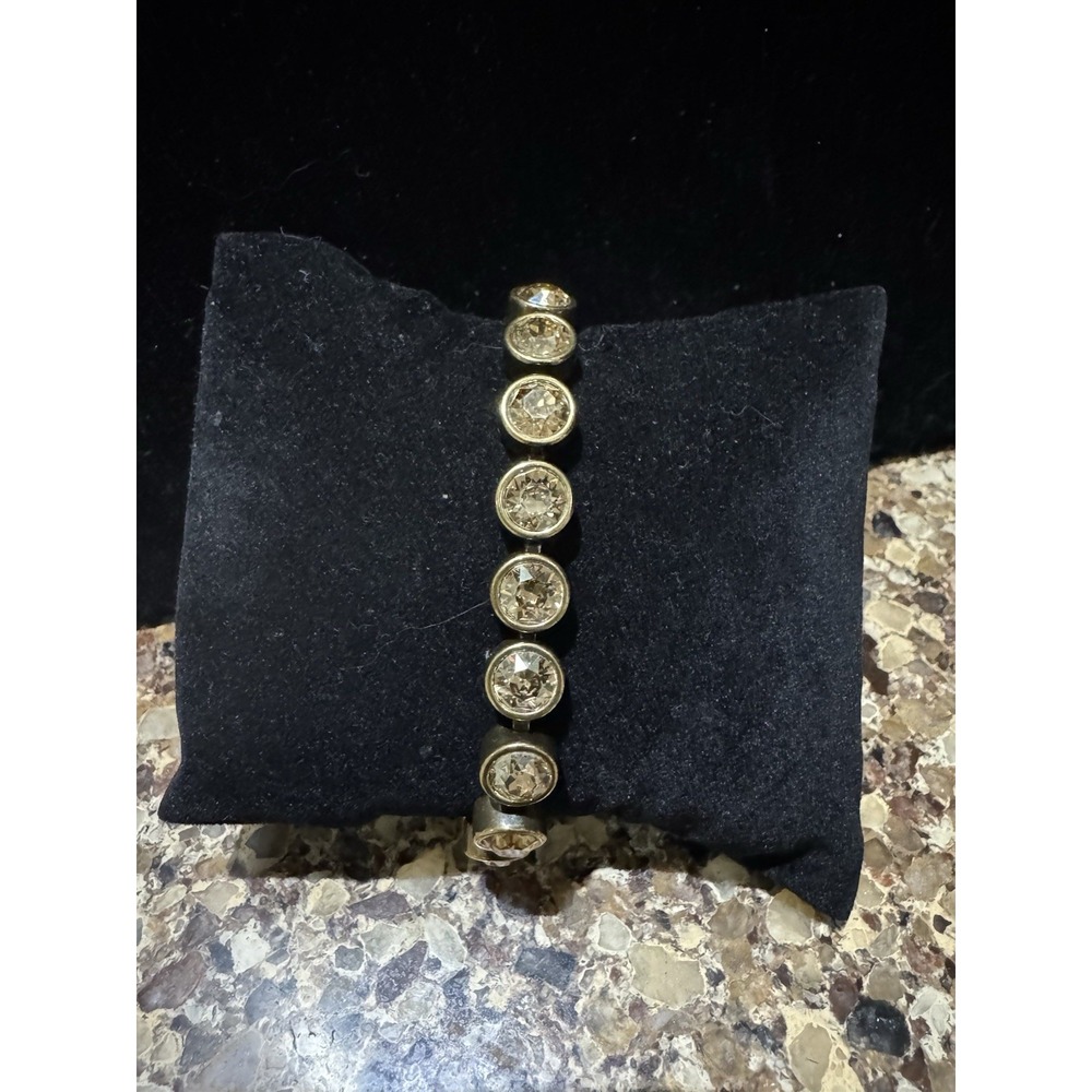 Touchstone Crystal‎ Golden Shadow Ice Bracelet BNIB 7.25"